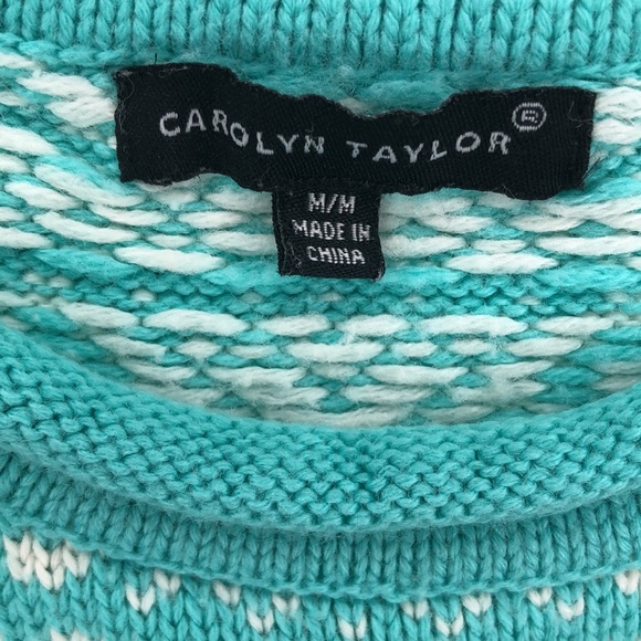 Carolyn Taylor Rainbow Winter Sweater with Roll Neck Medium - Picture 8 of 10